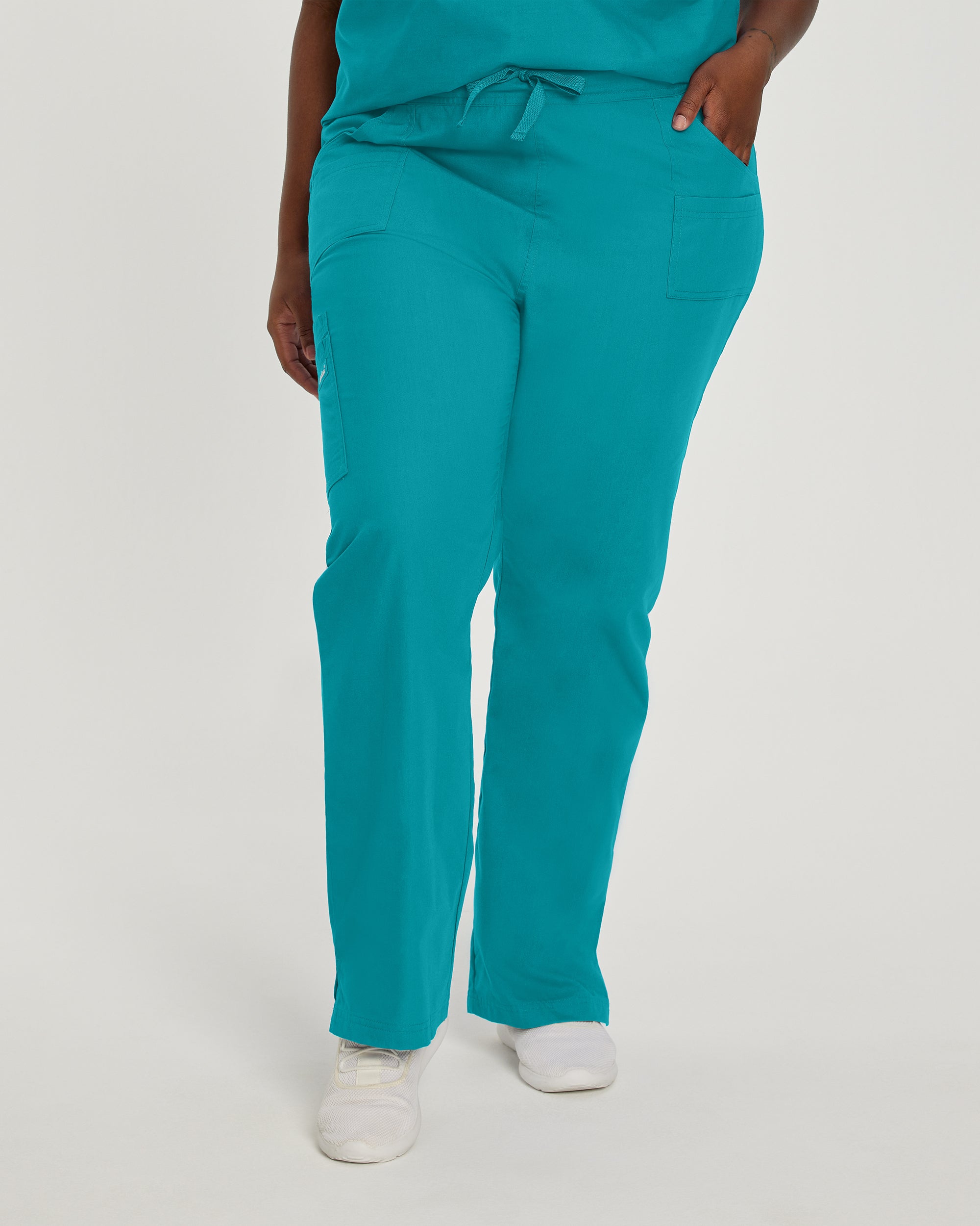 Essentials Women's Cargo Scrub Pants