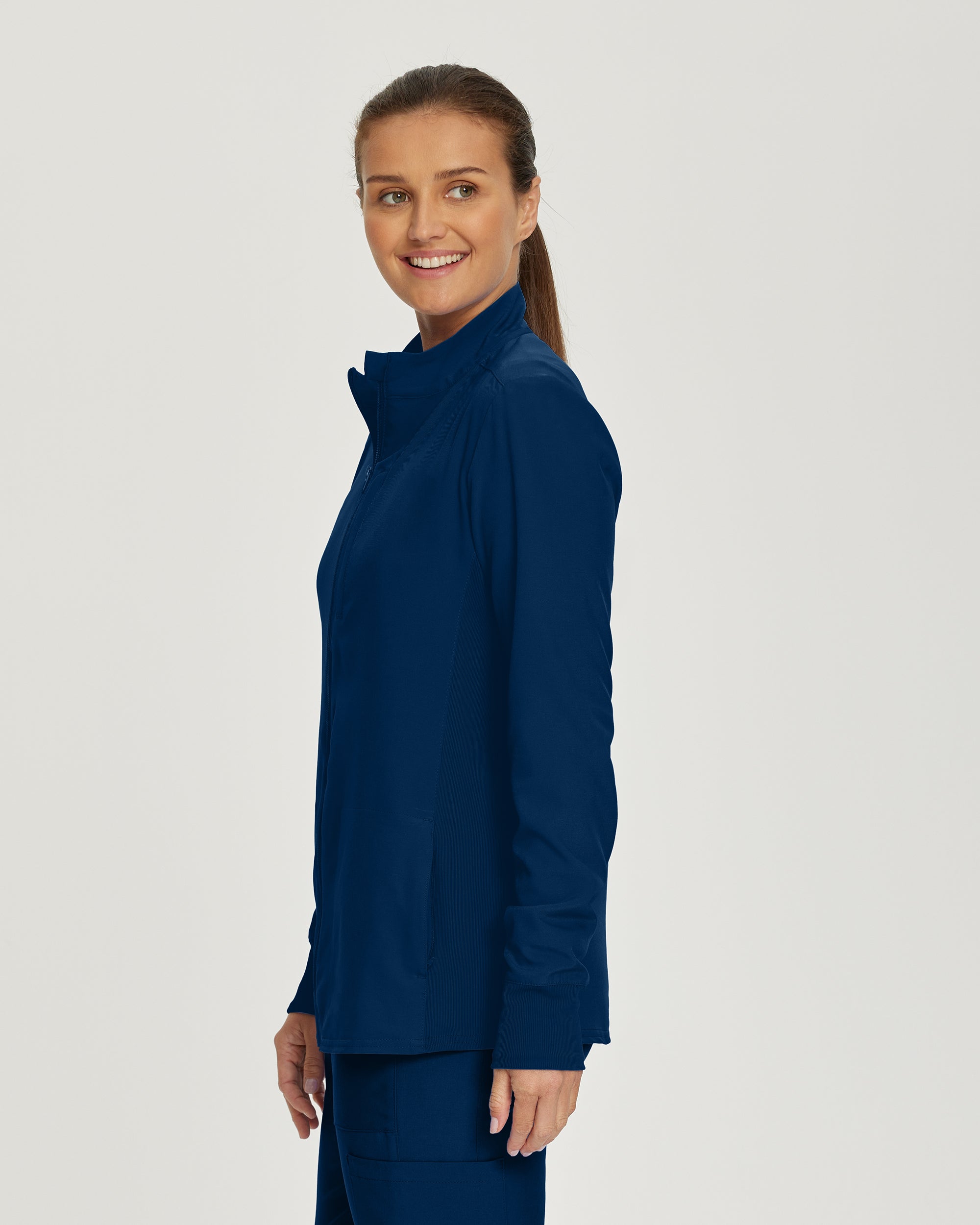 Forward Women's 3-Pocket Scrub Jacket