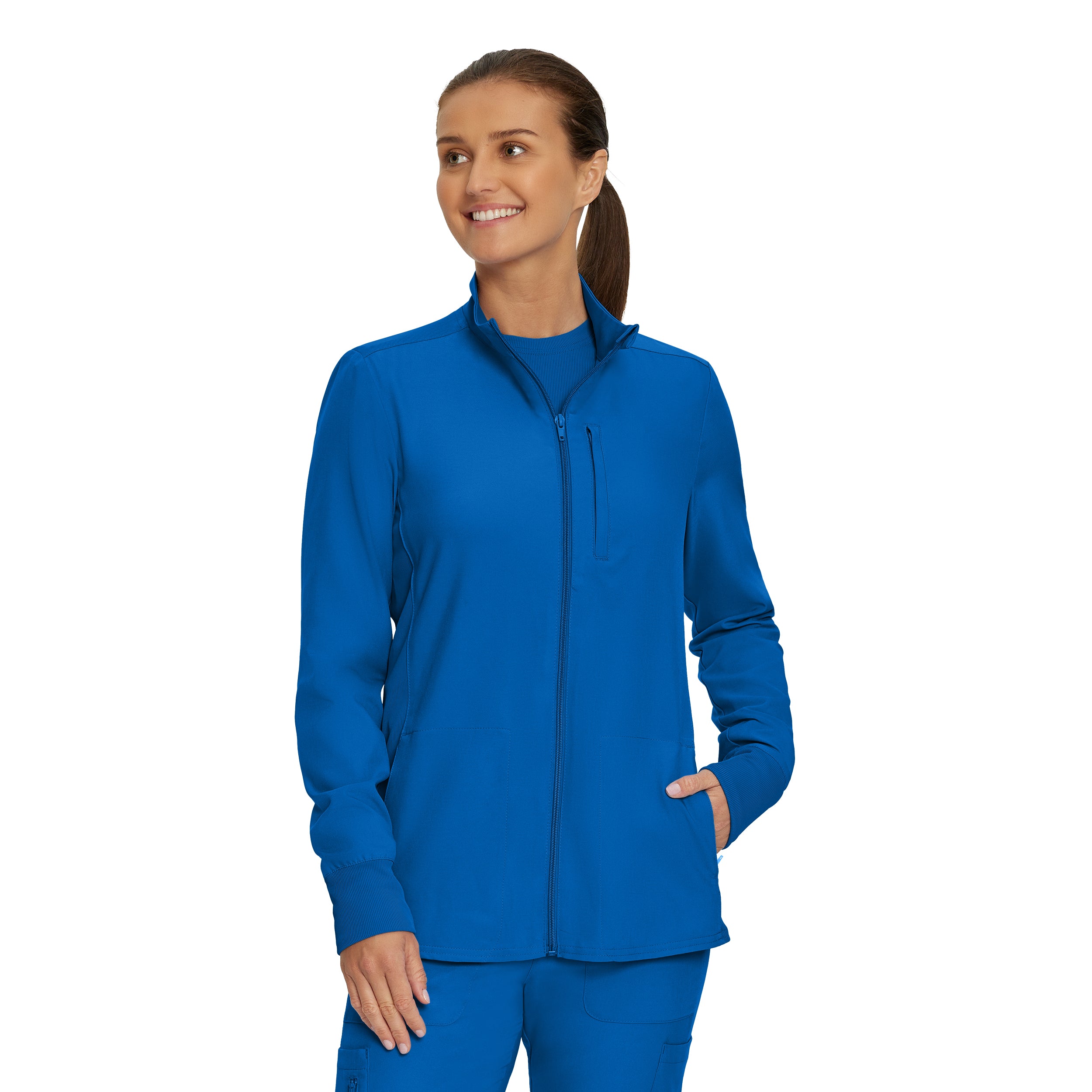 Forward Women's 3-Pocket Scrub Jacket