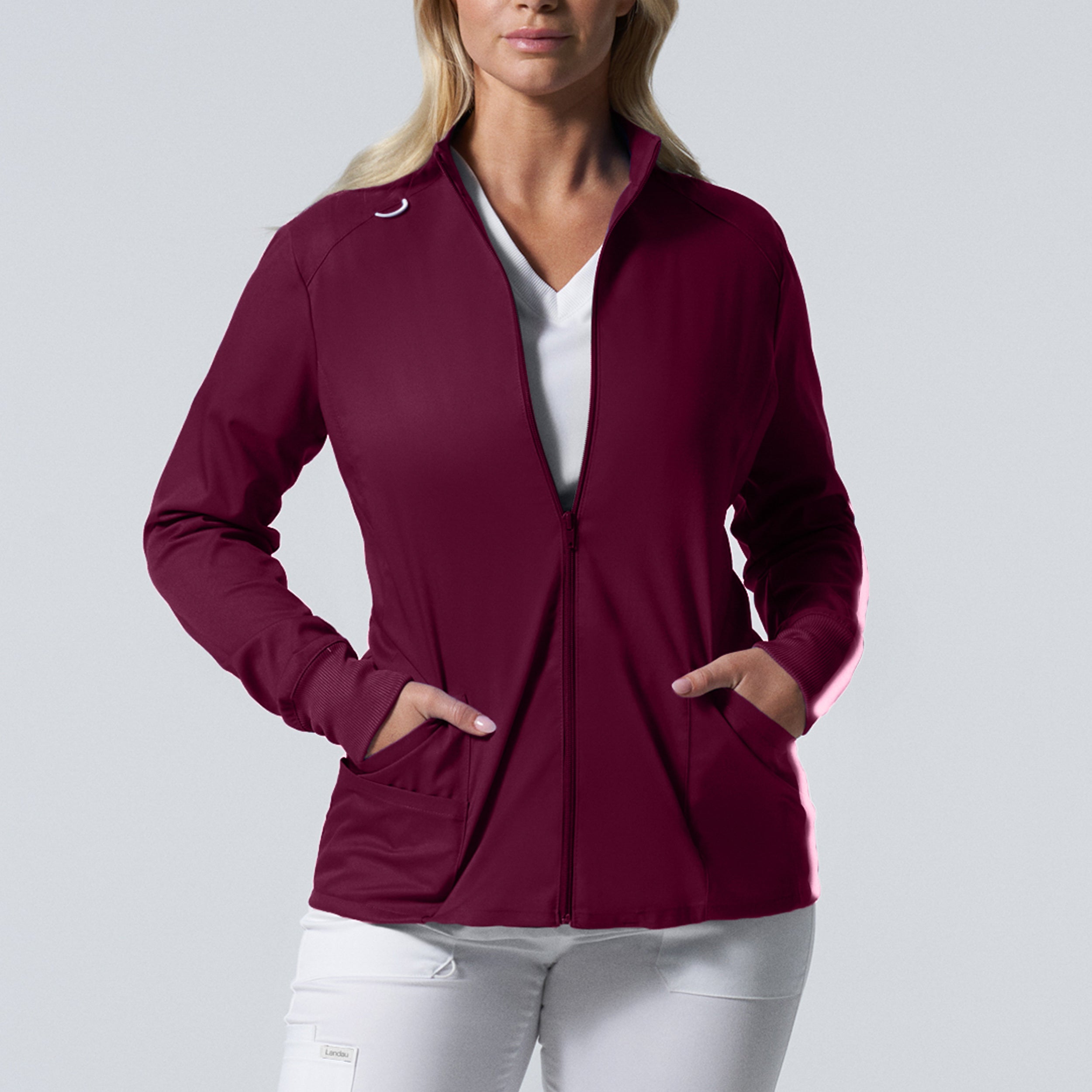 Women's 3-Pocket Scrub Jacket