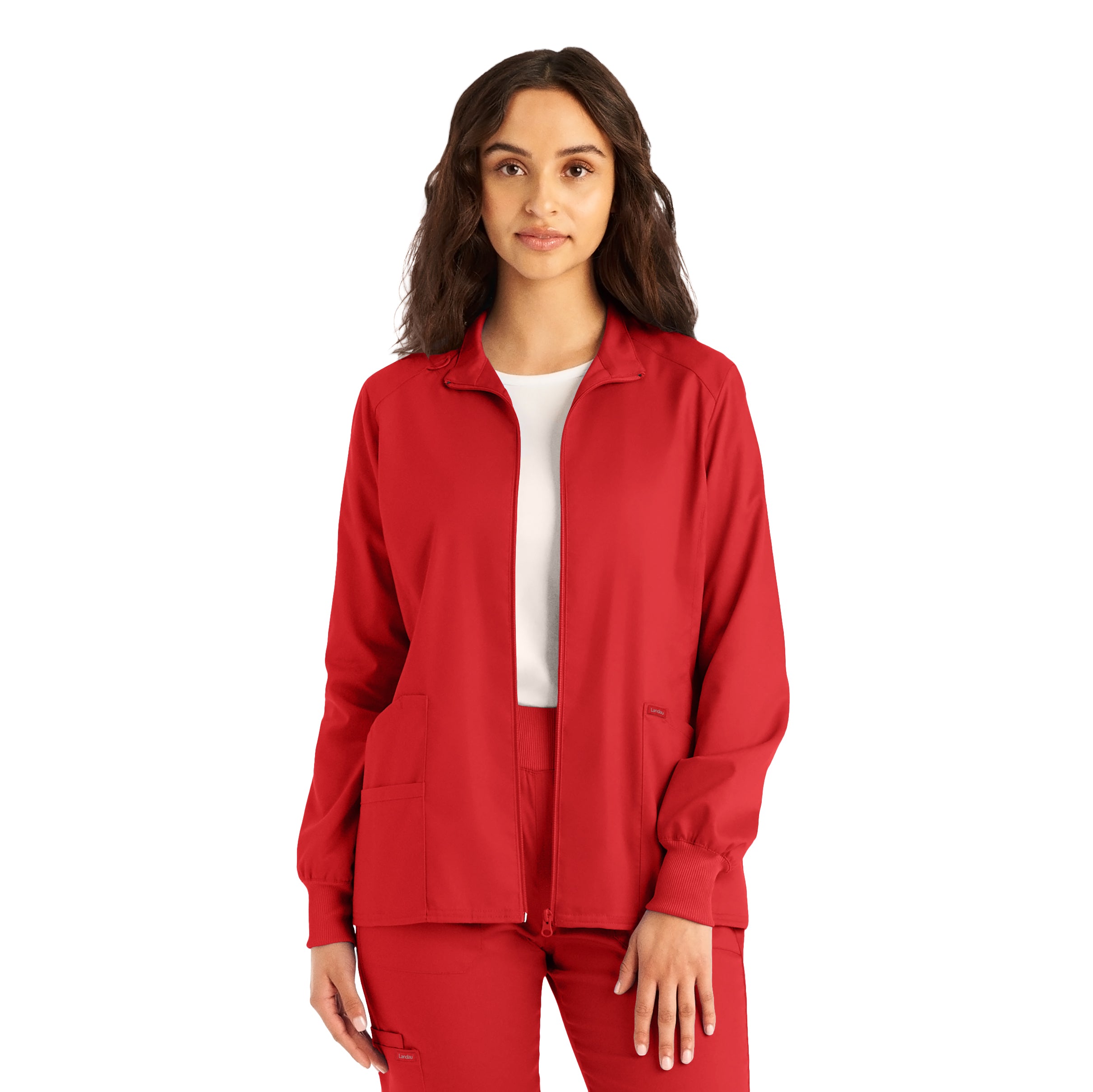 Women's 3-Pocket Scrub Jacket