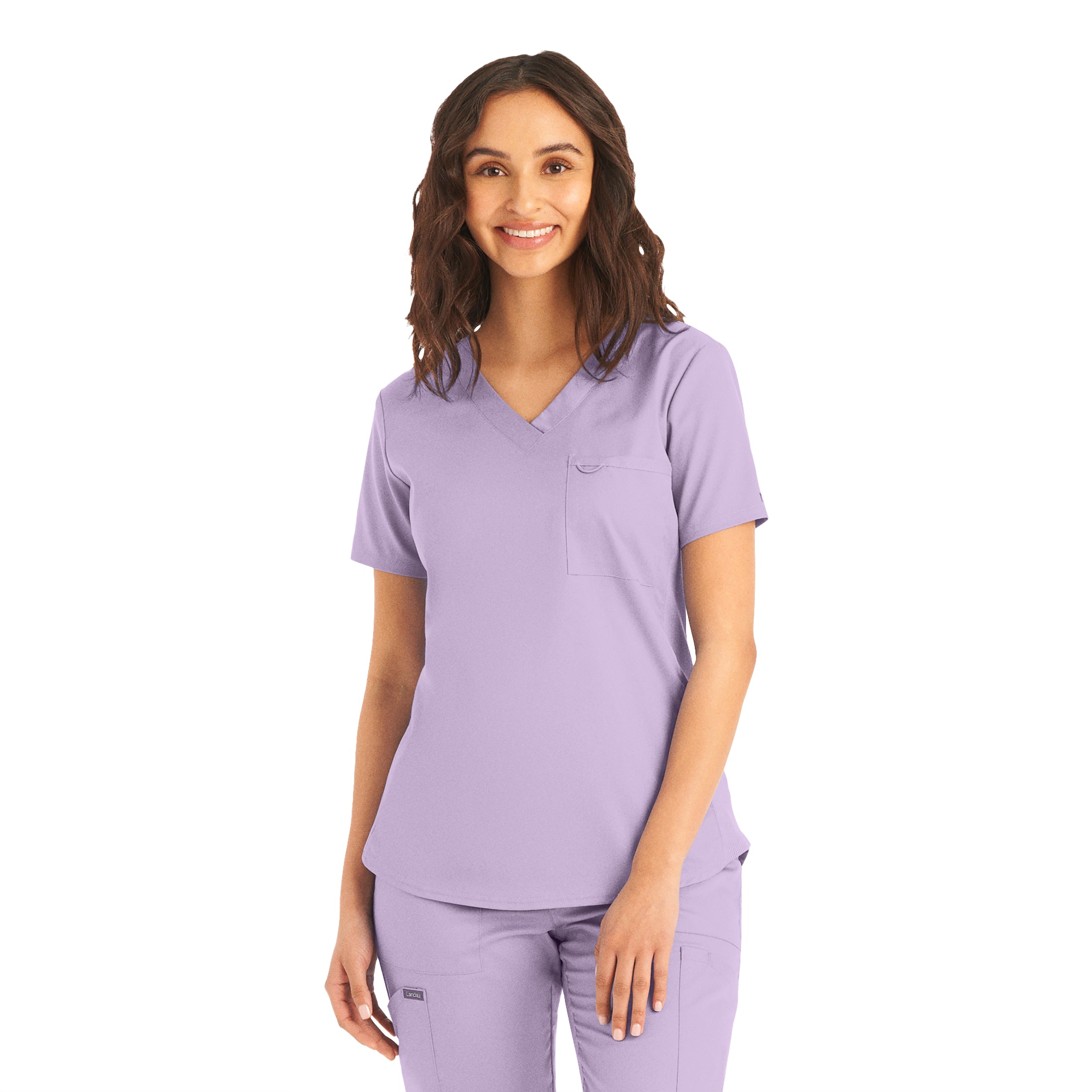 Women's 2-Pocket V-Neck Scrub Top